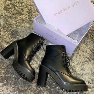 Madden Girl Heeled Boots